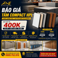 Bảng Giá Tấm Compact HPL mới nhất